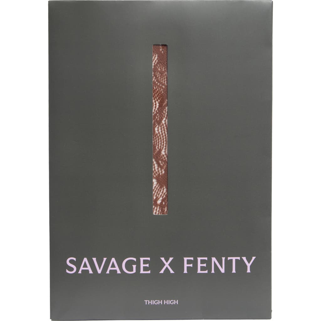 Savage X Fenty Savage X Lace Floral Sheer Tights