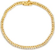 Sterling Forever Mirabell Cubic Zirconia Tennis Bracelet