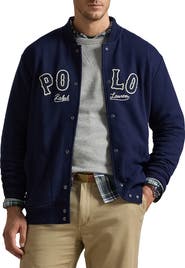 Polo Ralph Lauren Big & Tall Knit Baseball Jacket