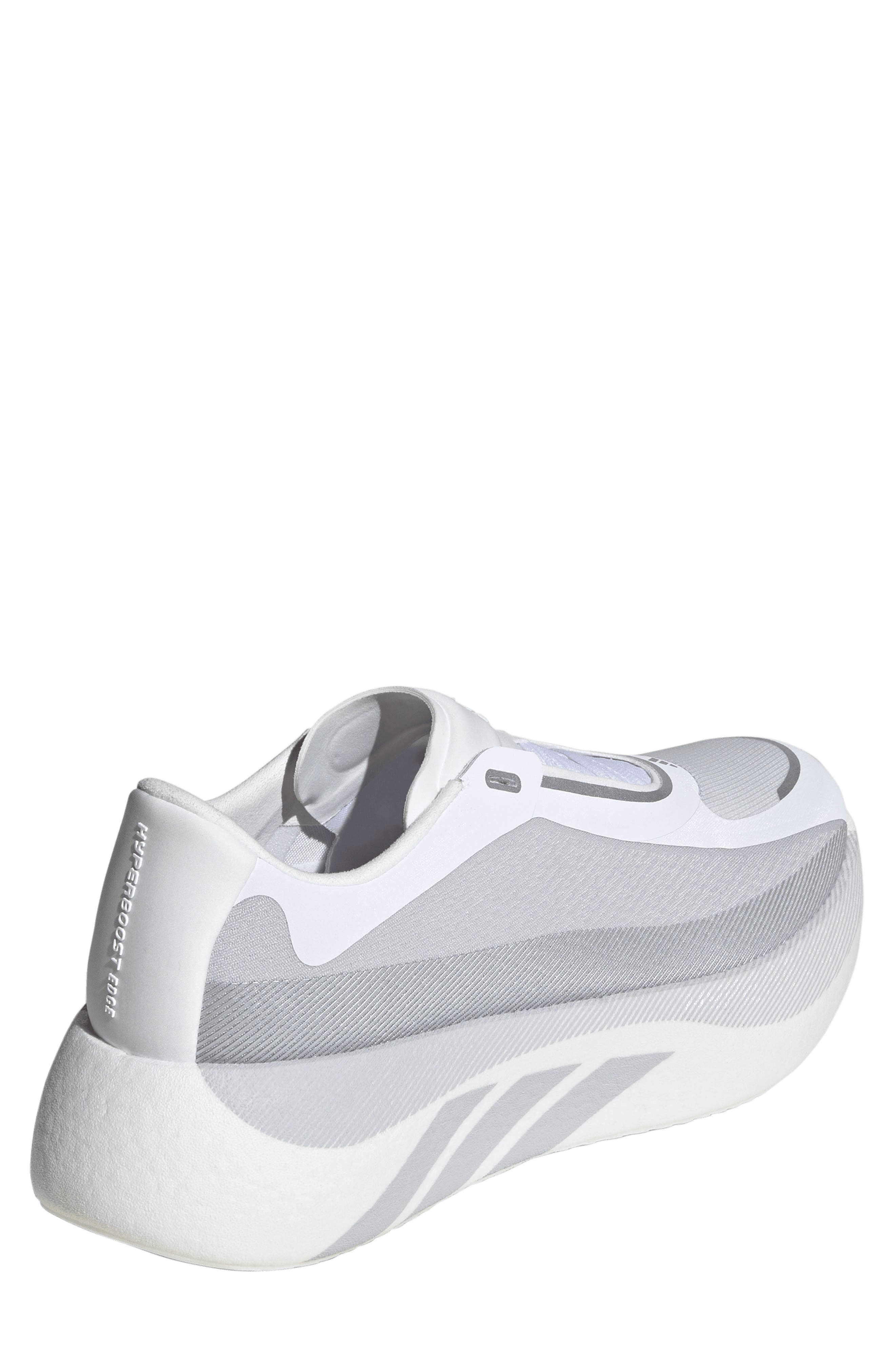 adidas Hyperboost Edge Running Shoe, Alternate, color, White/ Solid Grey/ Silver