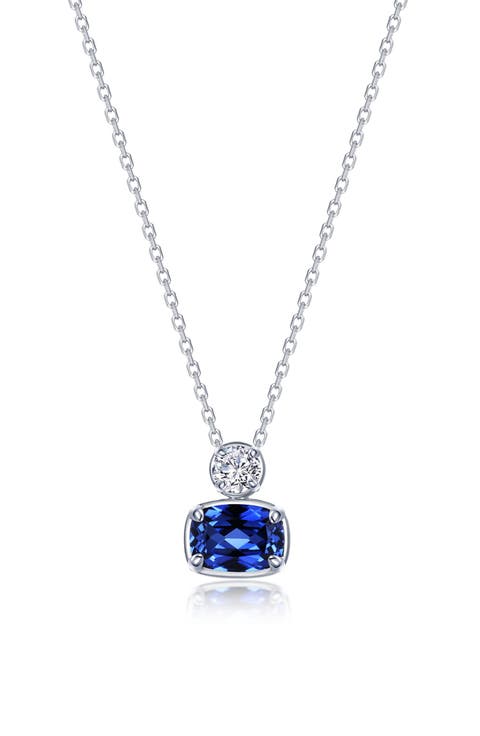 Regal Cushion Cut Necklace