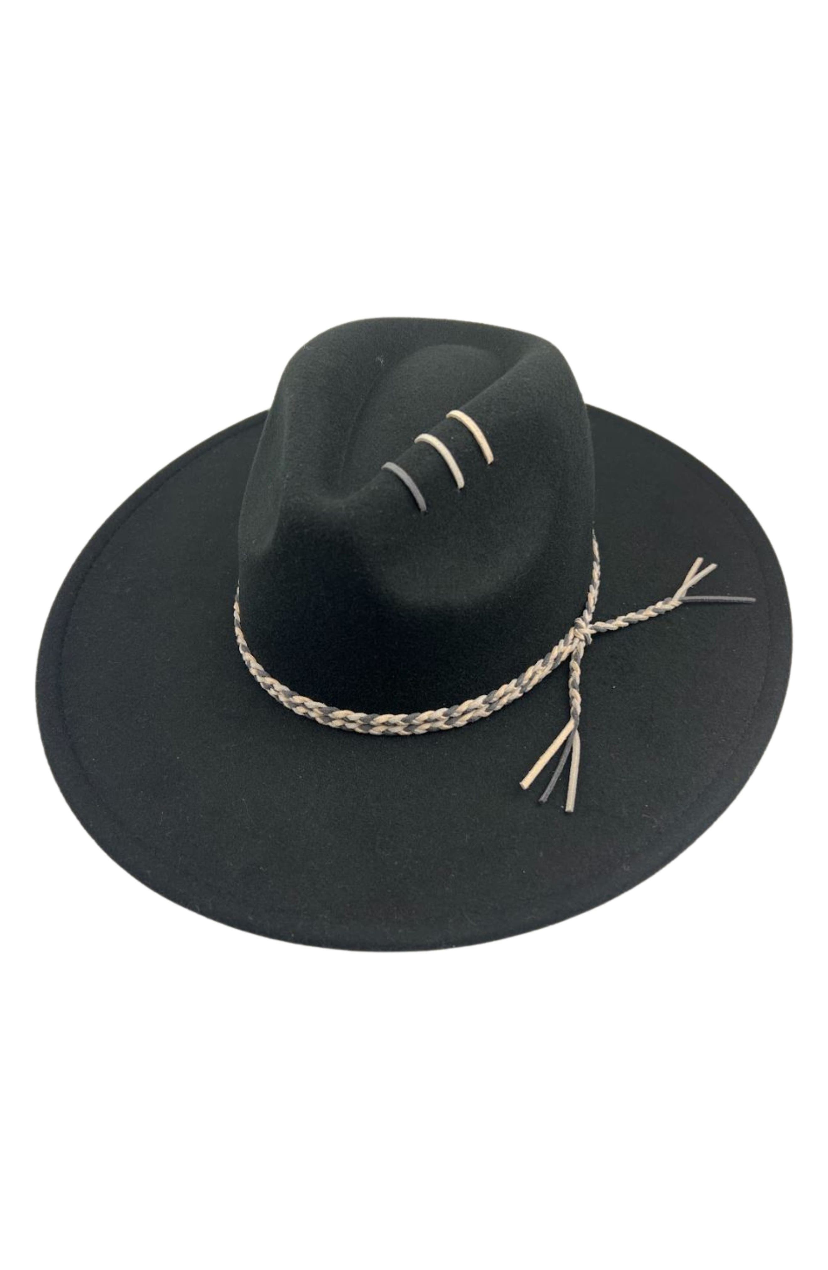 MARCUS ADLER Wide Brim Felt Panama Hat
