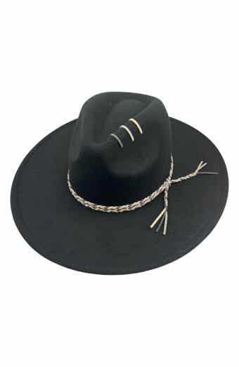 MARCUS ADLER Wide Brim Felt Panama Hat
