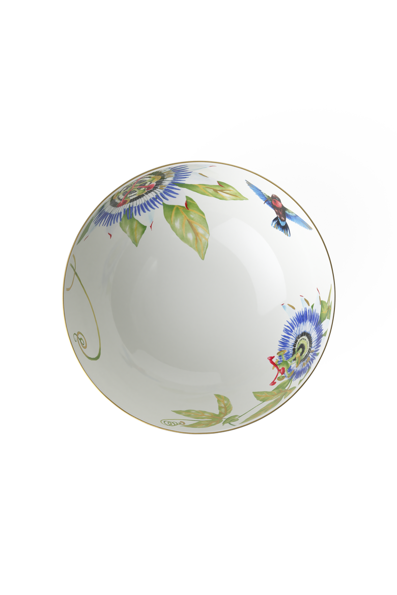 Amazonia Anmut Round Vegetable Bowl, Alternate, color, white