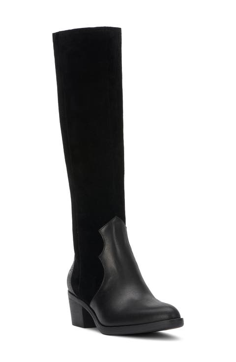 Frahna Leather Knee High Boot