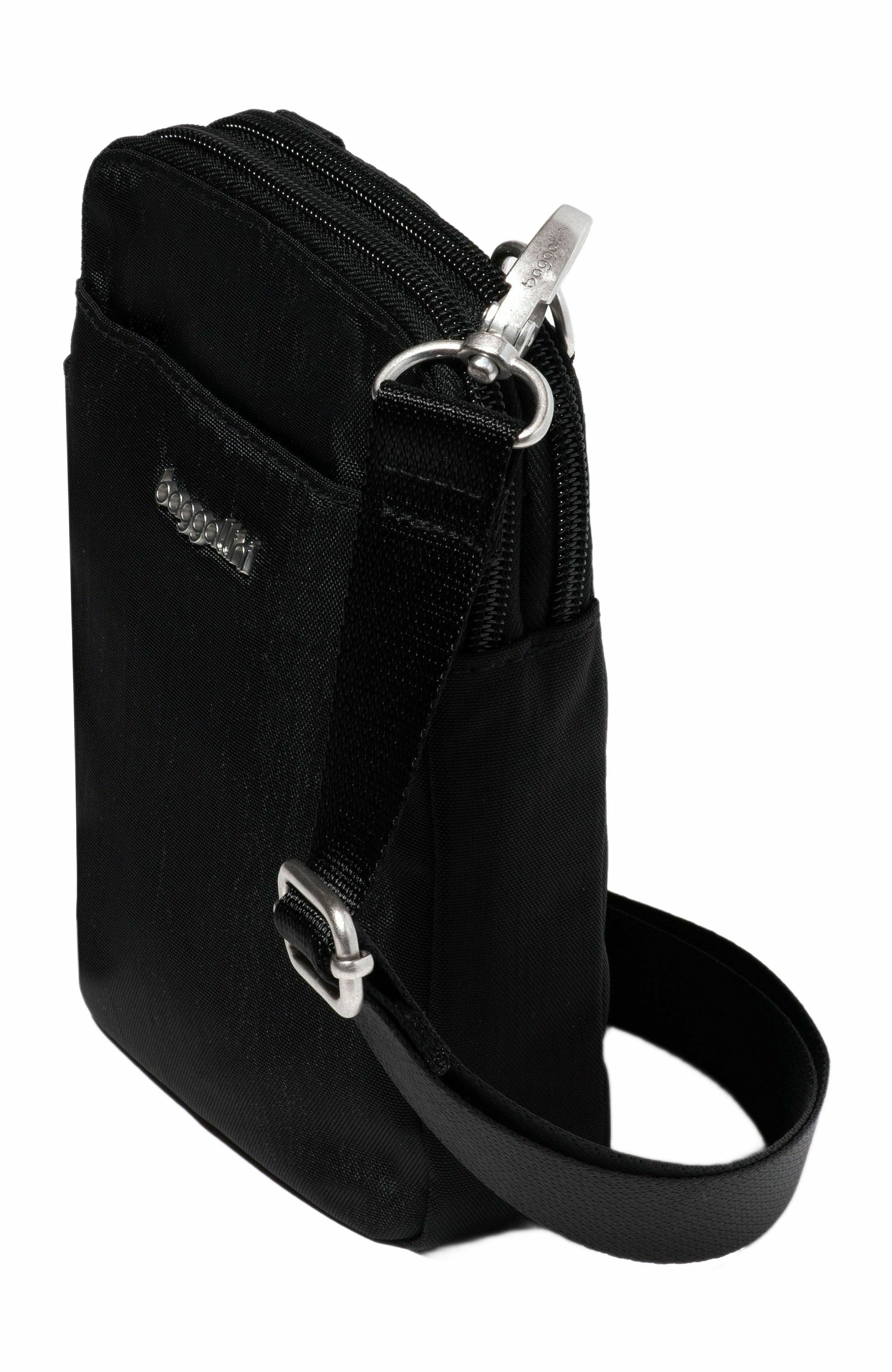 BAGGALLINI Modern Take Two RFID Crossbody Bag, Alternate, color, Black