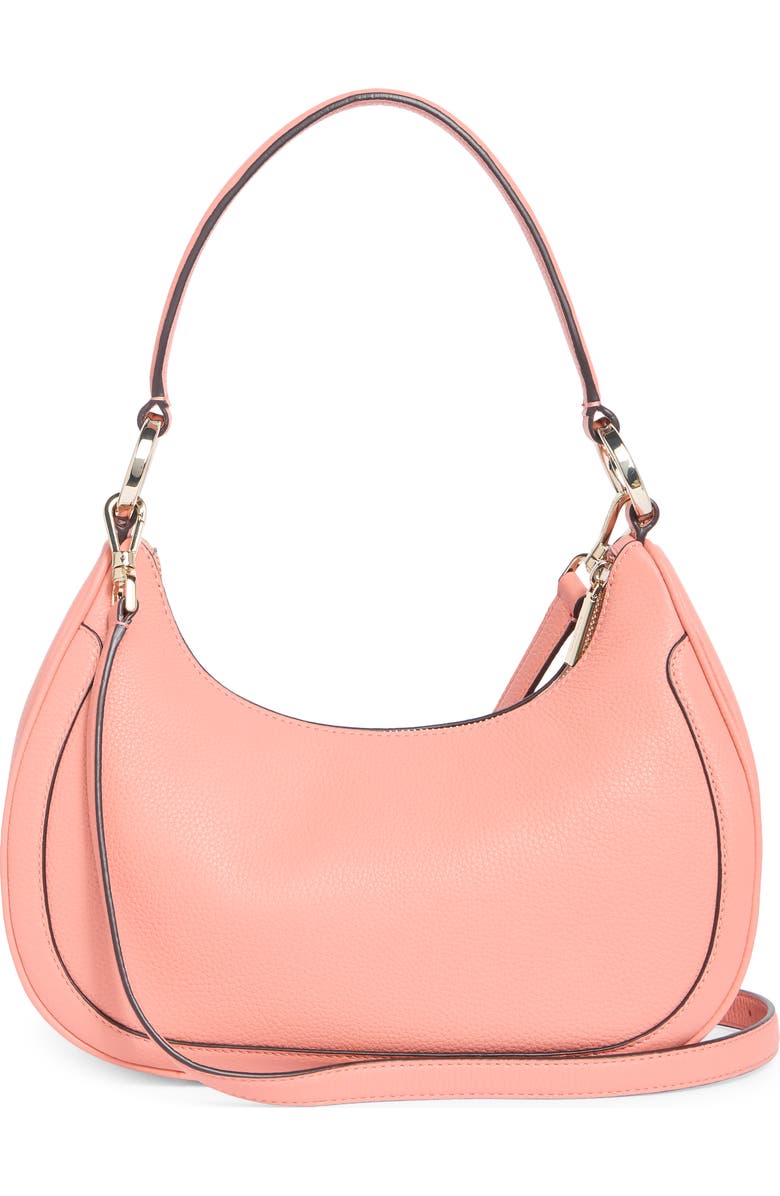 Kate Spade New York Leila Pebbled Leather Shoulder Bag, Alternate, color, Terracotta Tile