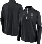 Nike Women's Nike Black Chicago White Sox Pacer Quarter-Zip Top