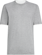 Brunello Cucinelli T-shirt with faux-layering