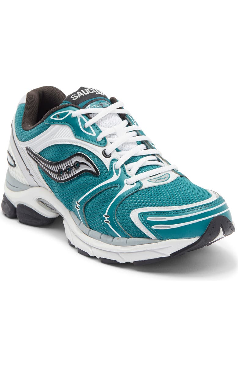 Saucony ProGrid Triumph 4 Sneaker, Main, color, Teal/ Silver