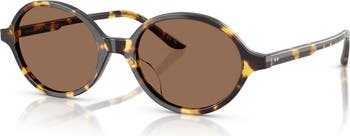 54mm Oval Sunglasses