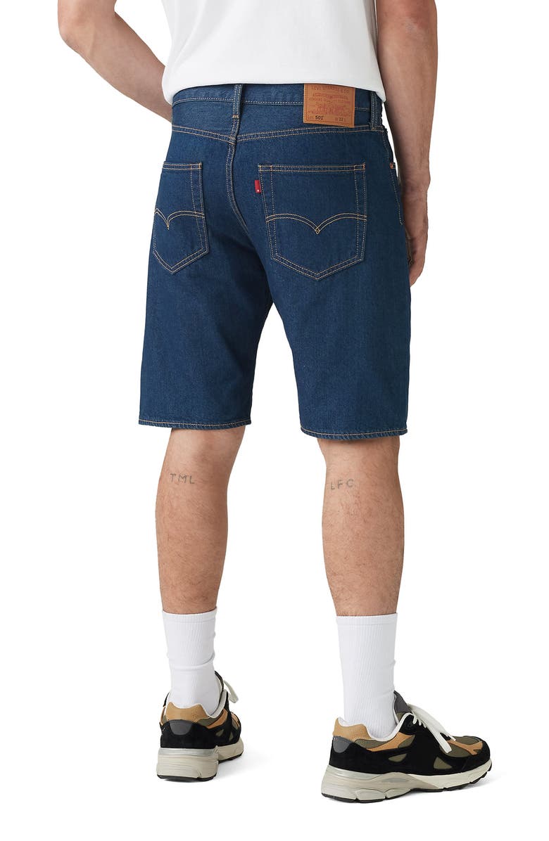 Levi's<sup>®</sup> 501<sup>®</sup> Original Fit Lightweight Denim Shorts, Alternate, color, Late Edition
