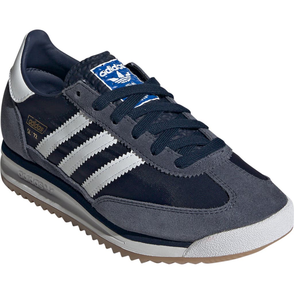 Adidas Originals Adidas Kids' Sl 72 Rs Sneaker In Indigo/white/navy