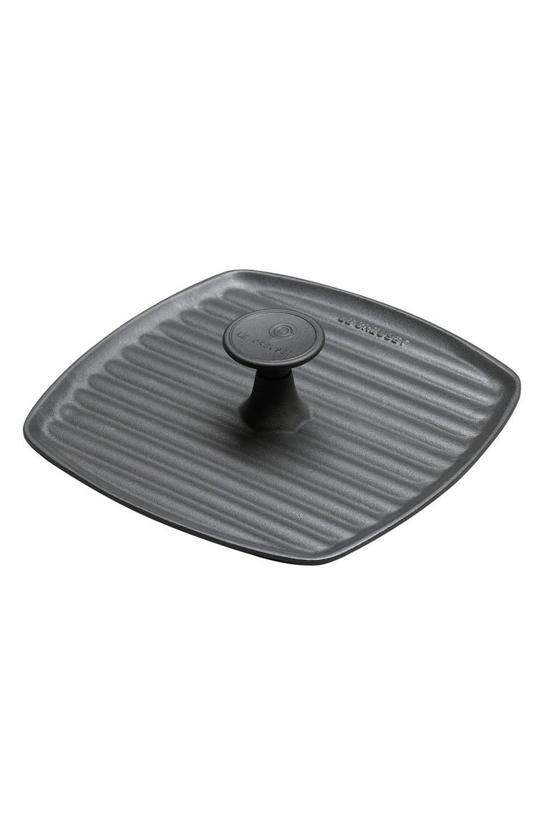 Le Creuset Cast Iron Panini Press, Main, color, 