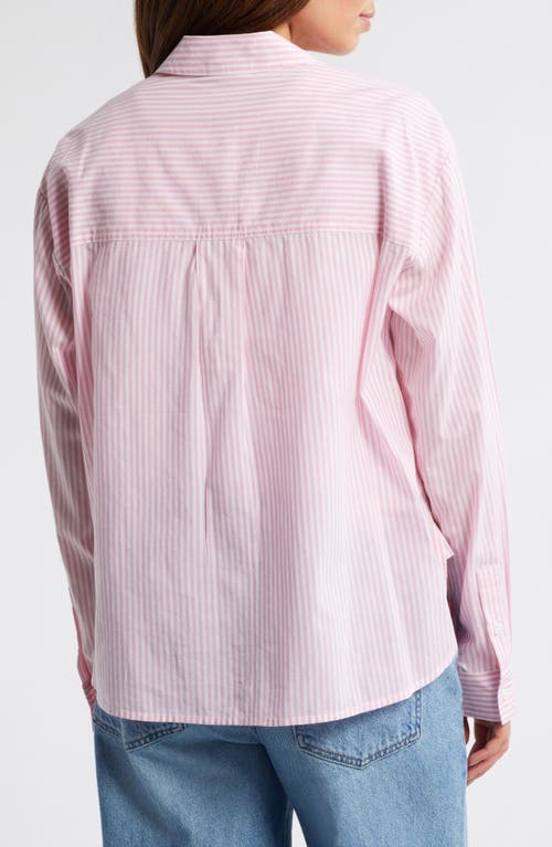 BEACHLUNCHLOUNGE BEACHLUNCHLOUNGE EVERLYNN COTTON BLEND BUTTON-UP SHIRT