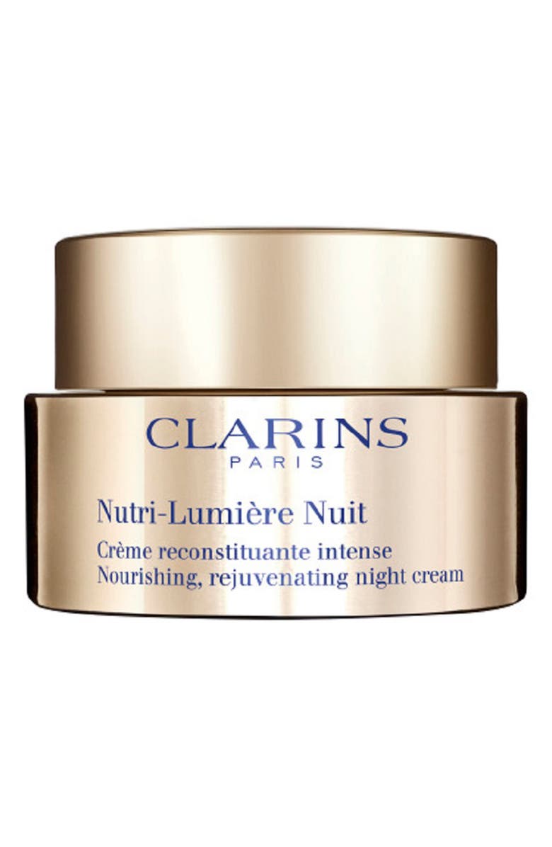 Clarins Nutri-Lumiere Anti-Aging & Nourishing Night Moisturizer, Main, color,