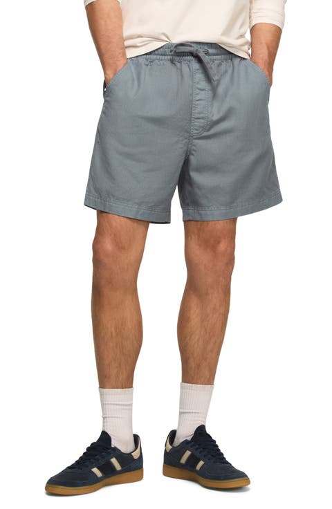 Linen & Cotton Pull-On Shorts