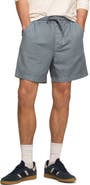 Lucky Brand Linen & Cotton Pull-On Shorts