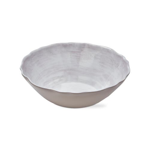 Tag Merida Antique White Melamine Serving Bowl Dishwasher Safe