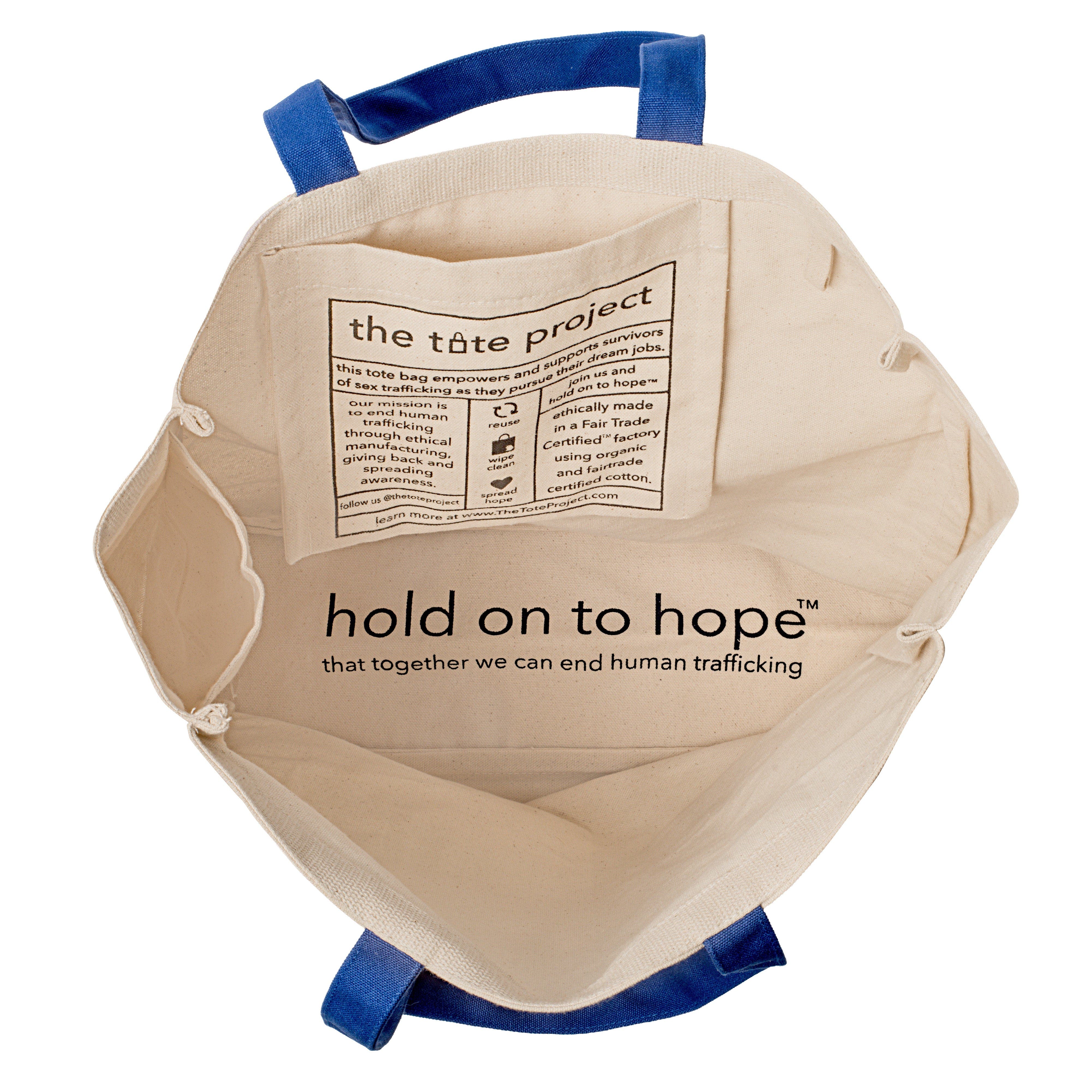 The Tote Project Free to Inspire | Tote, Alternate, color, Vibrant Blue