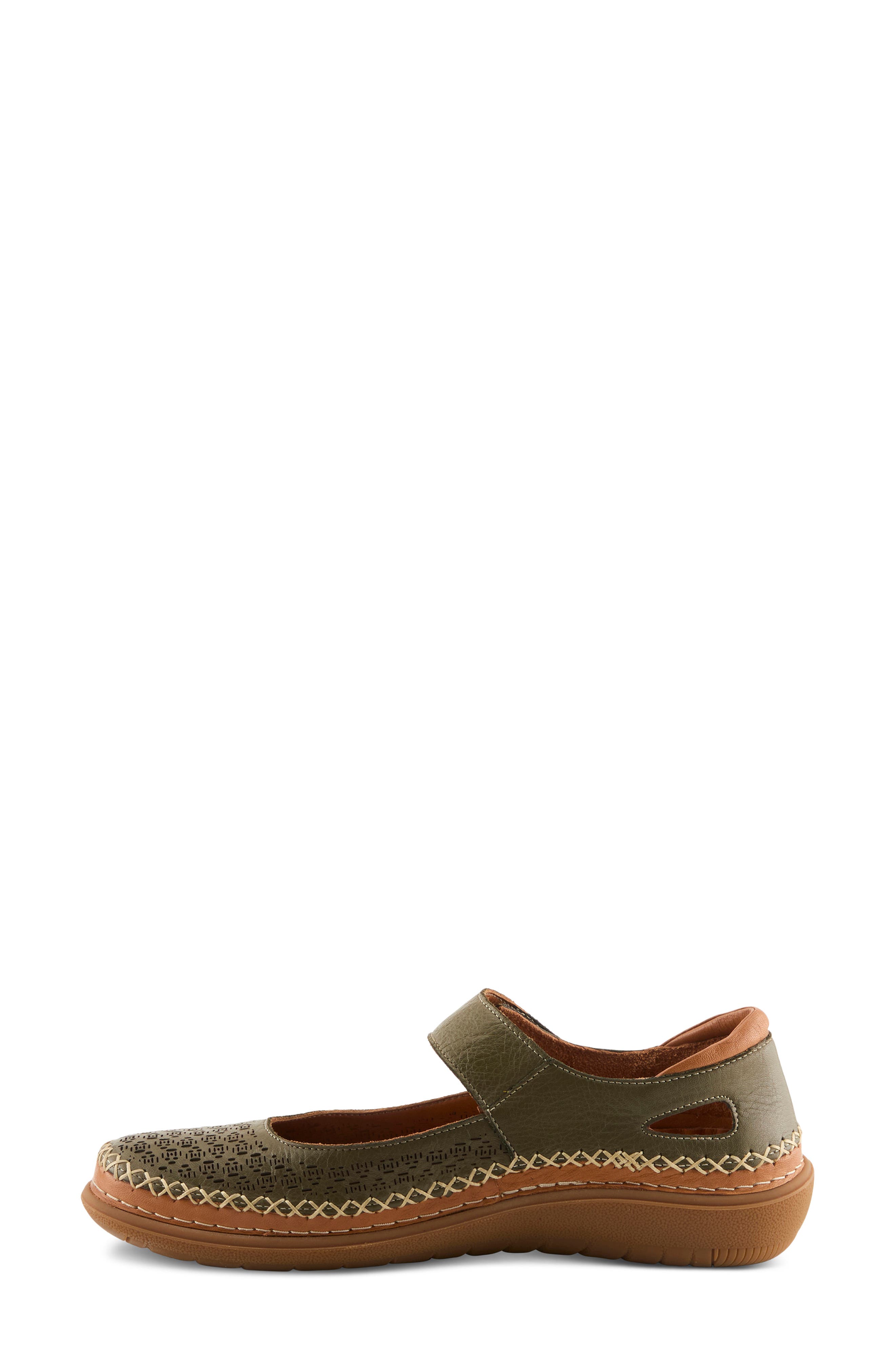 Janah Mary Jane Sneaker, Alternate, color, DARK OLIVE