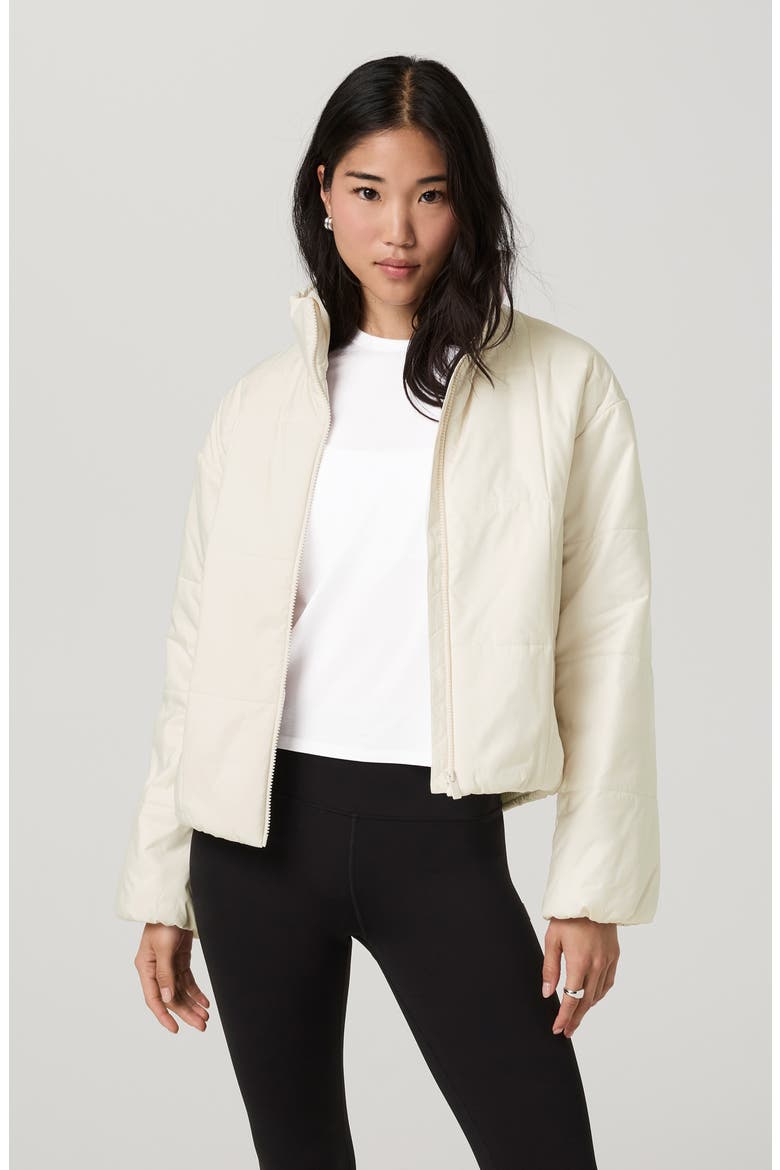 Canyon Insulated Sporty Jacket, Alternate, color, MARSHMALLOW