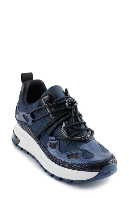 KARL LAGERFELD PARIS Mabli Sneaker in Navy 