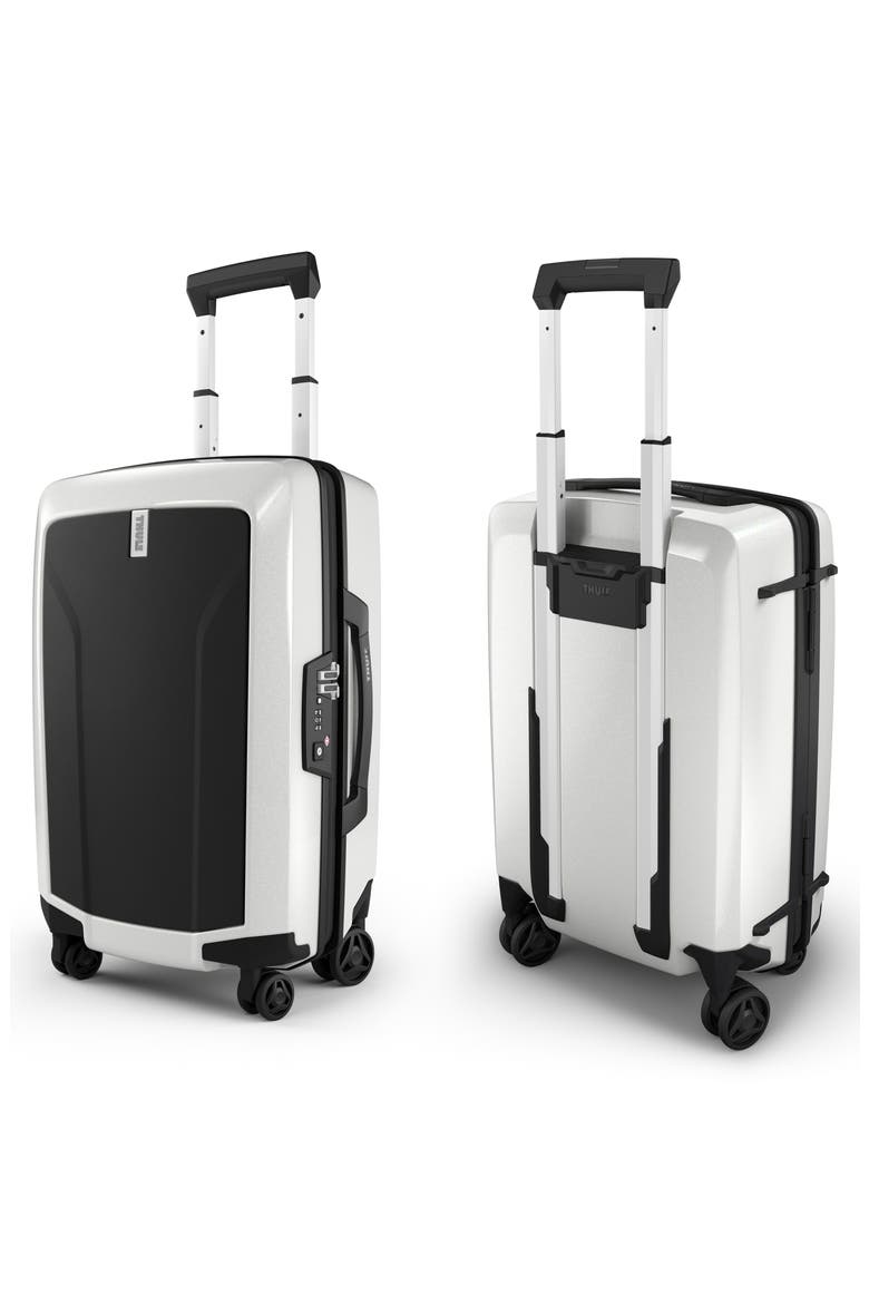 Revolve Global 22-Inch Carry-On, Alternate, color, WHITE/ BLACK