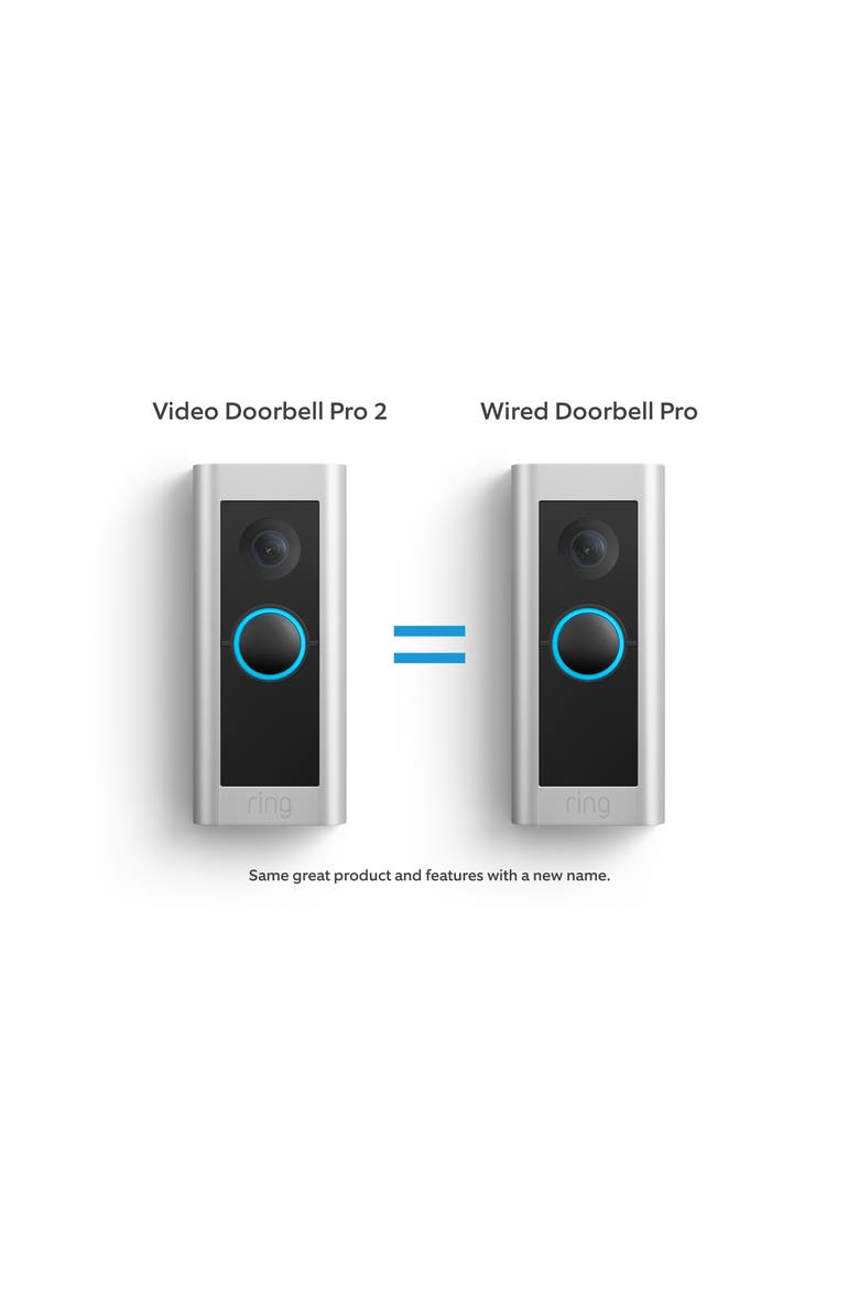 Wired Doorbell Pro 3rd Gen, Alternate, color, Deep Silver