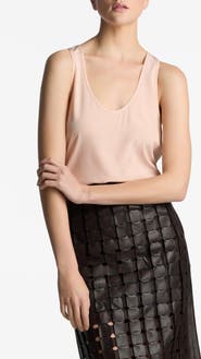 ST. JOHN Silk Crêpe de Chine Tank