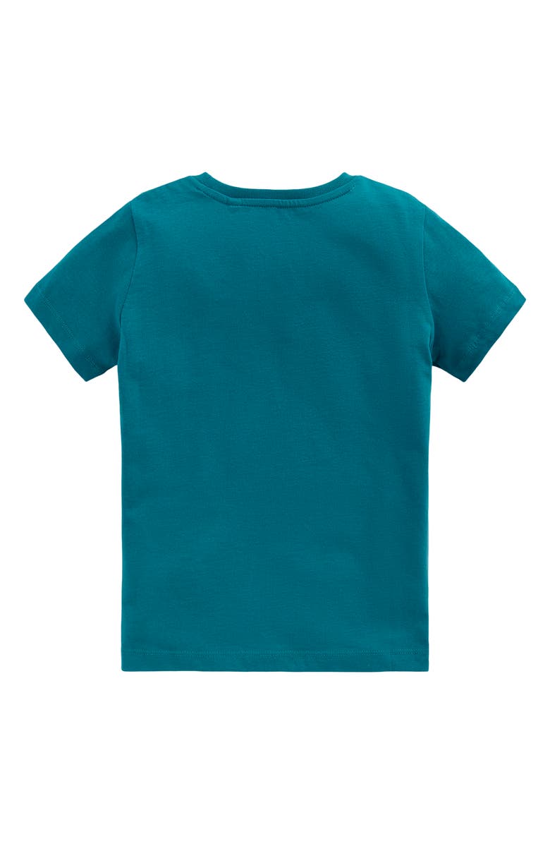 Mini Boden Kids' Glow in the Dark Cotton Graphic T-Shirt, Alternate, color, Ocean Depths Jelly Fish
