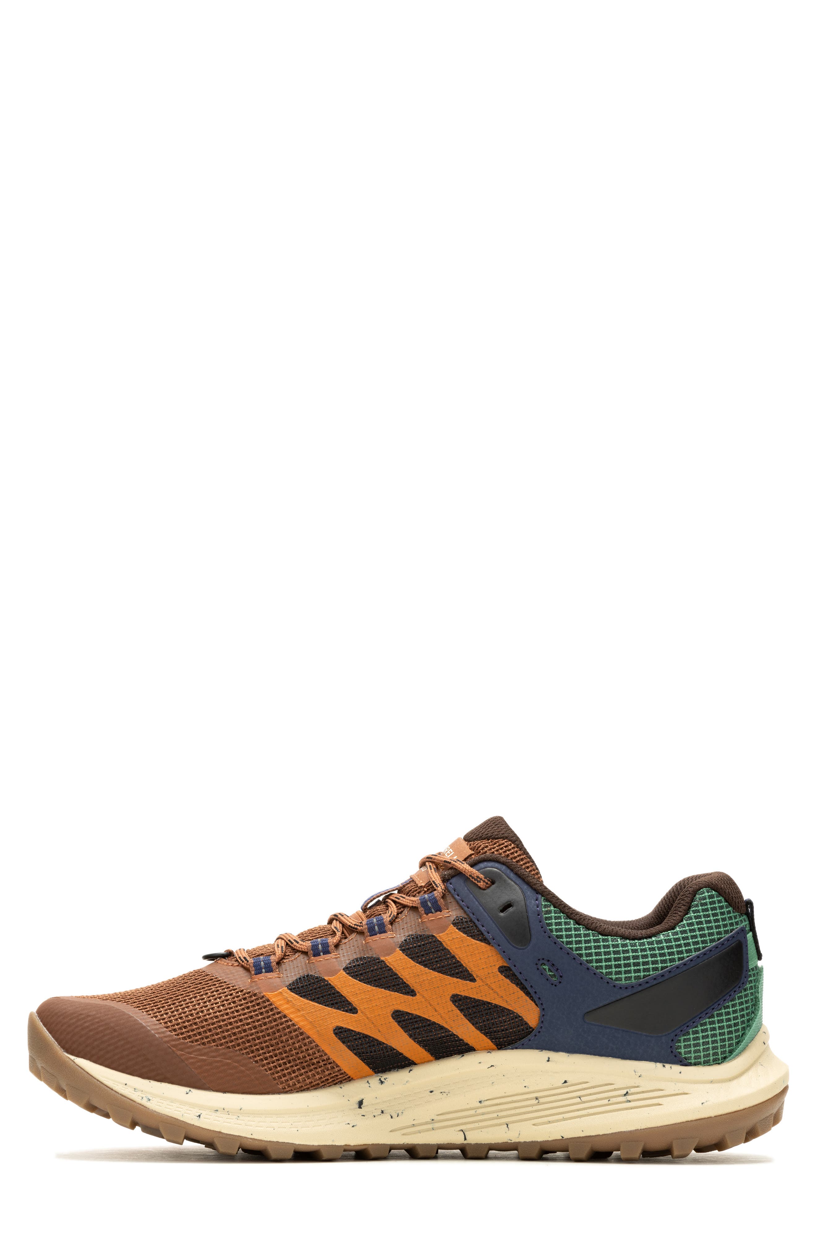 Nova 3 Trail Sneaker, Alternate, color, NUTSHELL/ PAPAYA