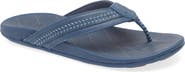 OluKai Aho Leather Flip Flop