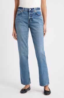 Reformation Greer Straight Leg Jeans