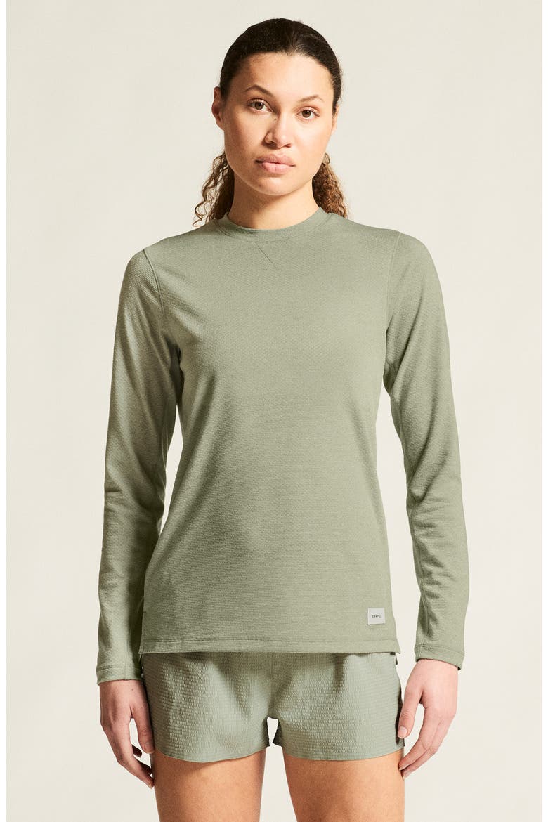 Thermal T-Shirt, Alternate, color, PIGEON MELANGE