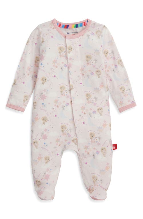 Magnetic Me Babies'  Star Catcher Magnetic Footie In Pink