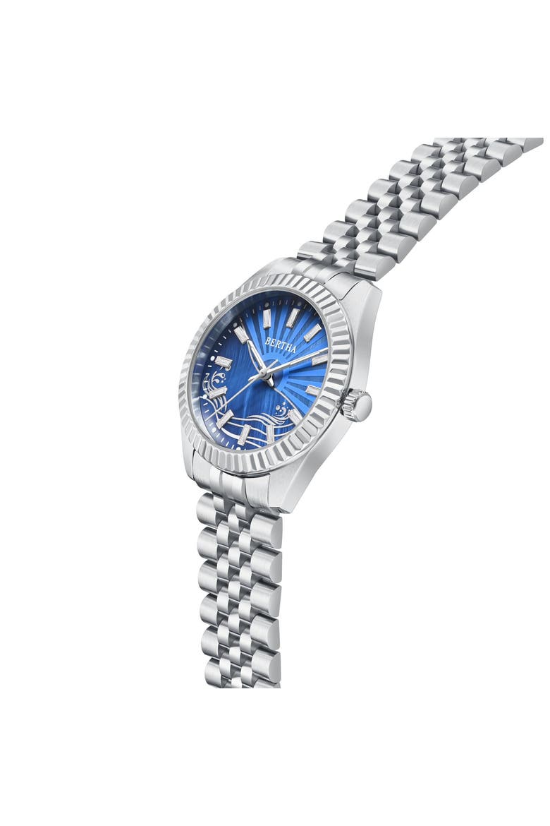 Marina Ladies Quartz Watch, Alternate, color, Blue