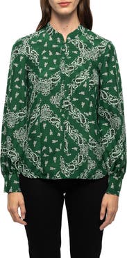 Zadig & Voltaire Twina Silk Bandana Shirt
