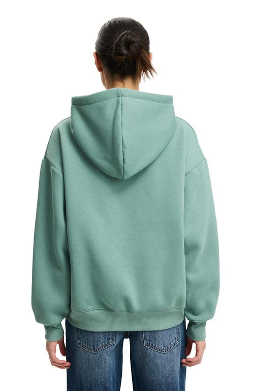 Cotton On Premium Oversized Hoodie In Green