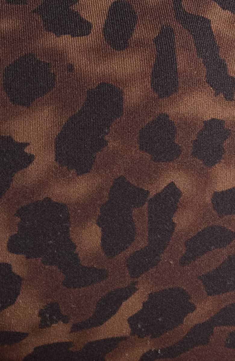 MPG Leopard Print Strappy Sports Bra, Alternate, color, Caribou Leopard