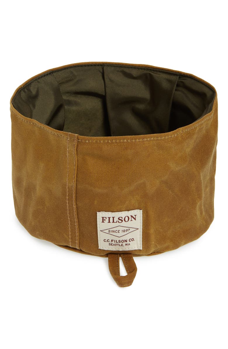 Filson Collapsible Dog Bowl, Main, color, 