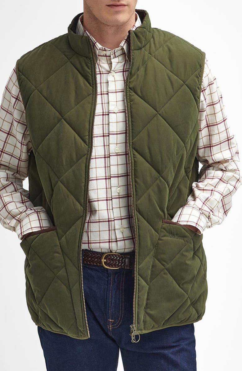 Barbour Country Liddesdale Quilted Vest, Main, color,