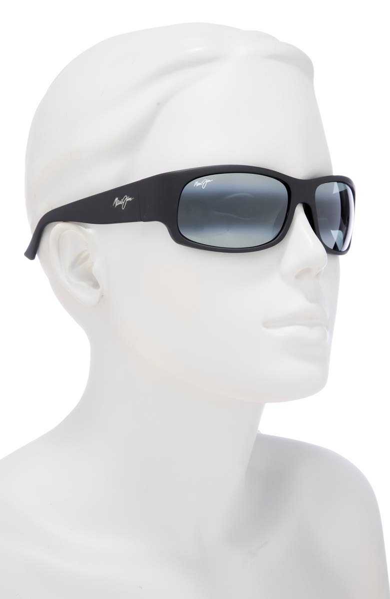 Maui Jim Longboard 61mm Polarized Rectangular Sunglasses, Alternate, color,
