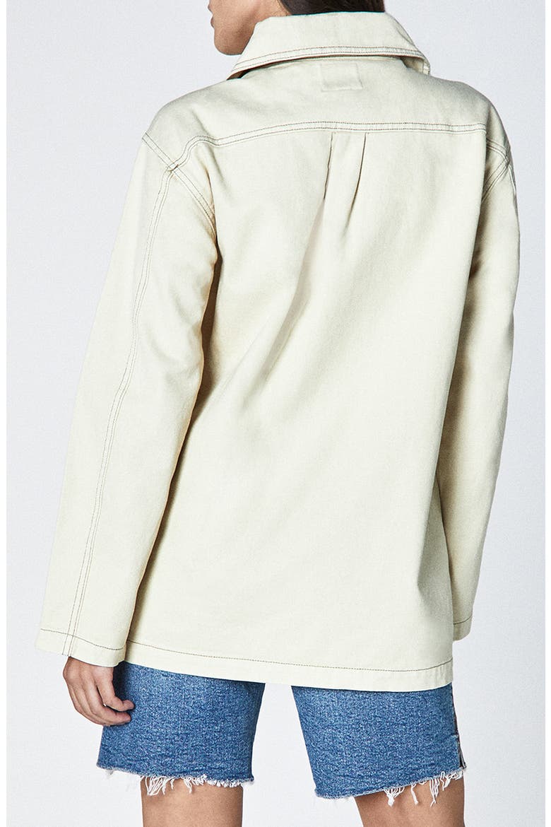 Ari Cotton Jacket, Alternate, color, BLANCH