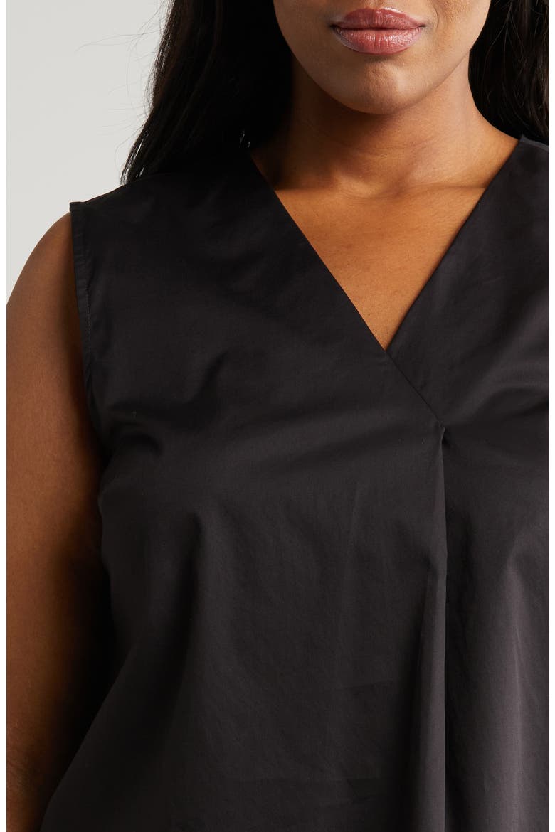 Aria Sleeveless Top, Alternate, color, BLACK