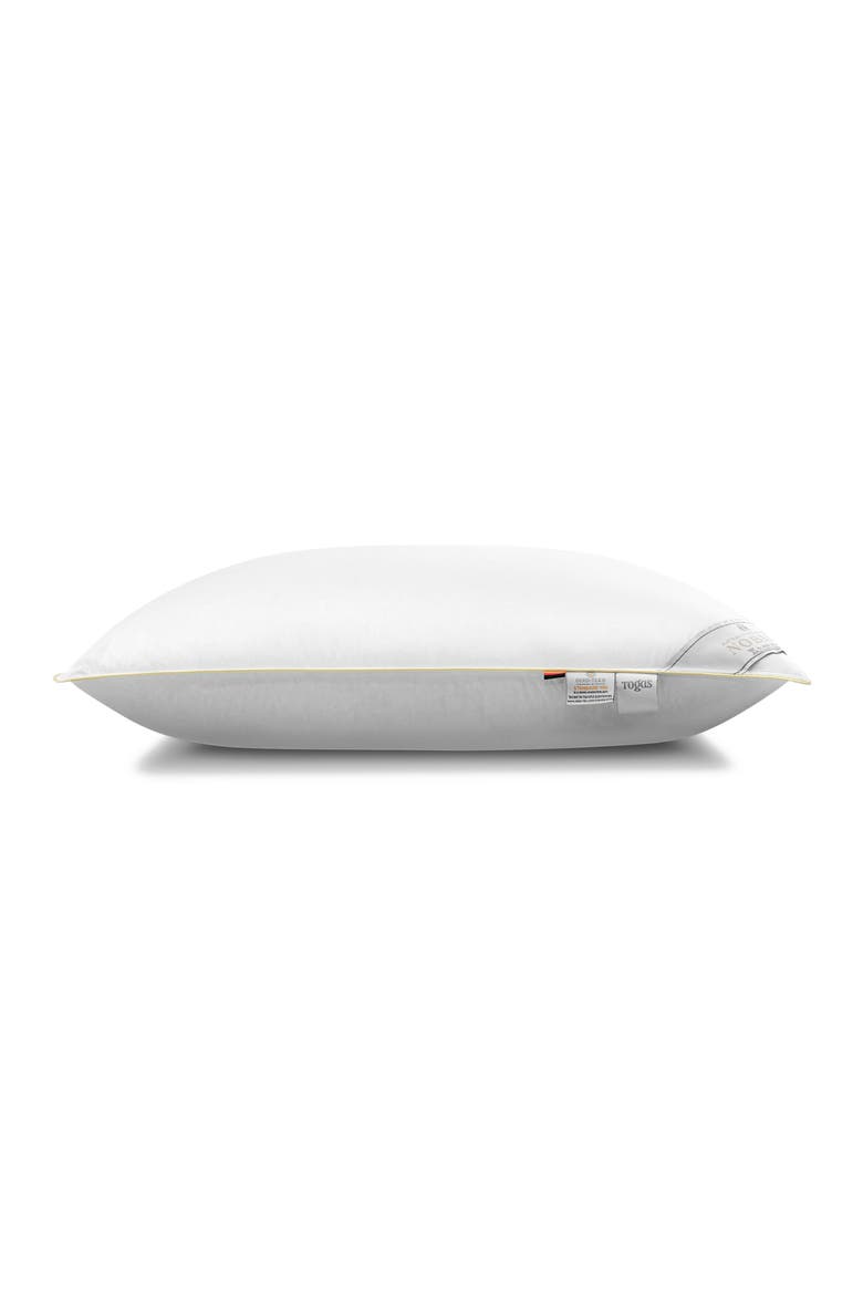 Nobilis Austrian goose down pillow, Alternate, color, White