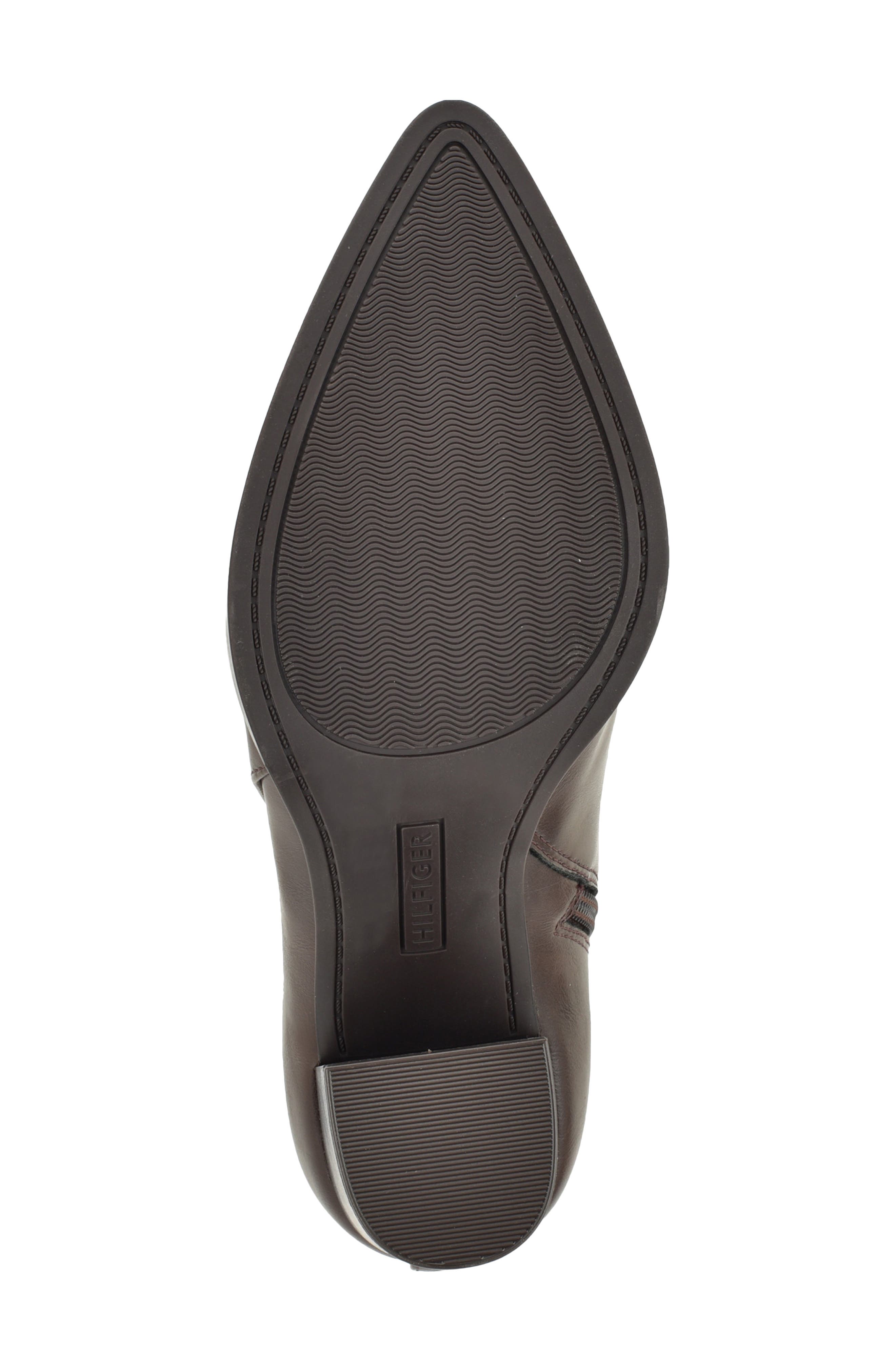 Midna Faux Leather Bootie, Alternate, color, MID BROWN