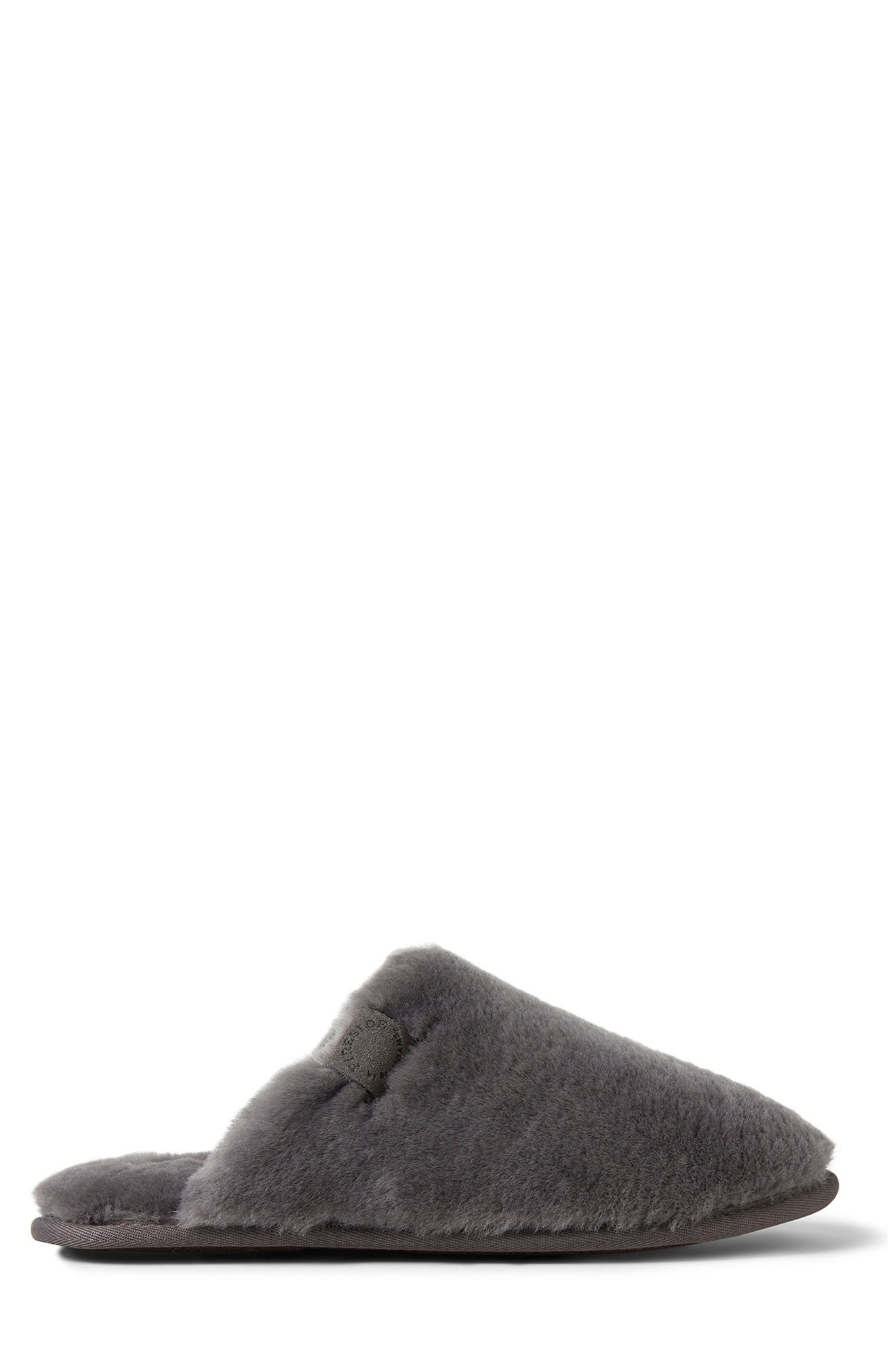 FIRESIDE BY DEARFOAMS Broome Genuine Shearling Scuff Slipper, Alternate, color, 