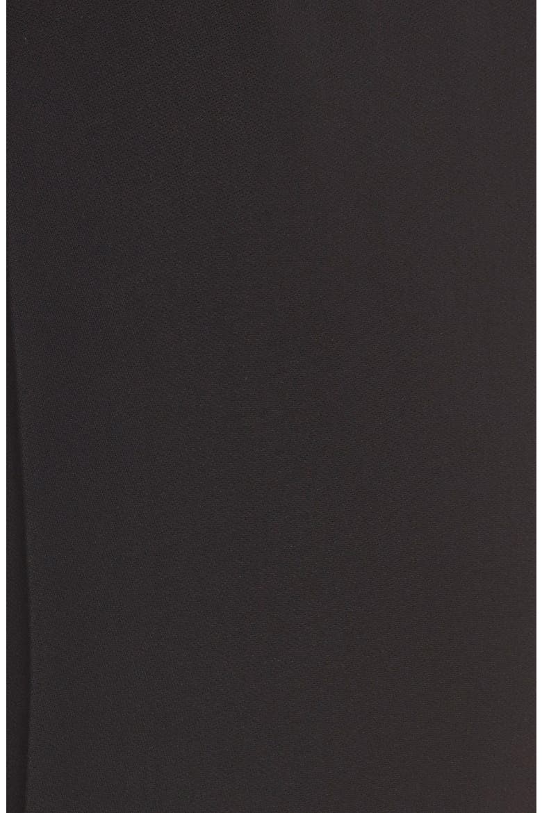 Stretch Cady Crop Pants, Alternate, color, BLACK