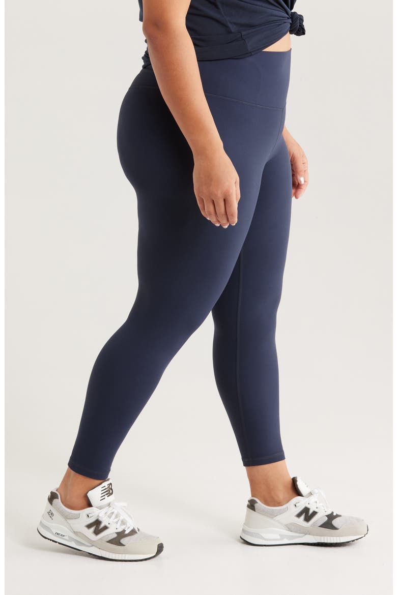 Studio Luxe High Waist 7/8 Leggings, Alternate, color, NAVY SAPPHIRE